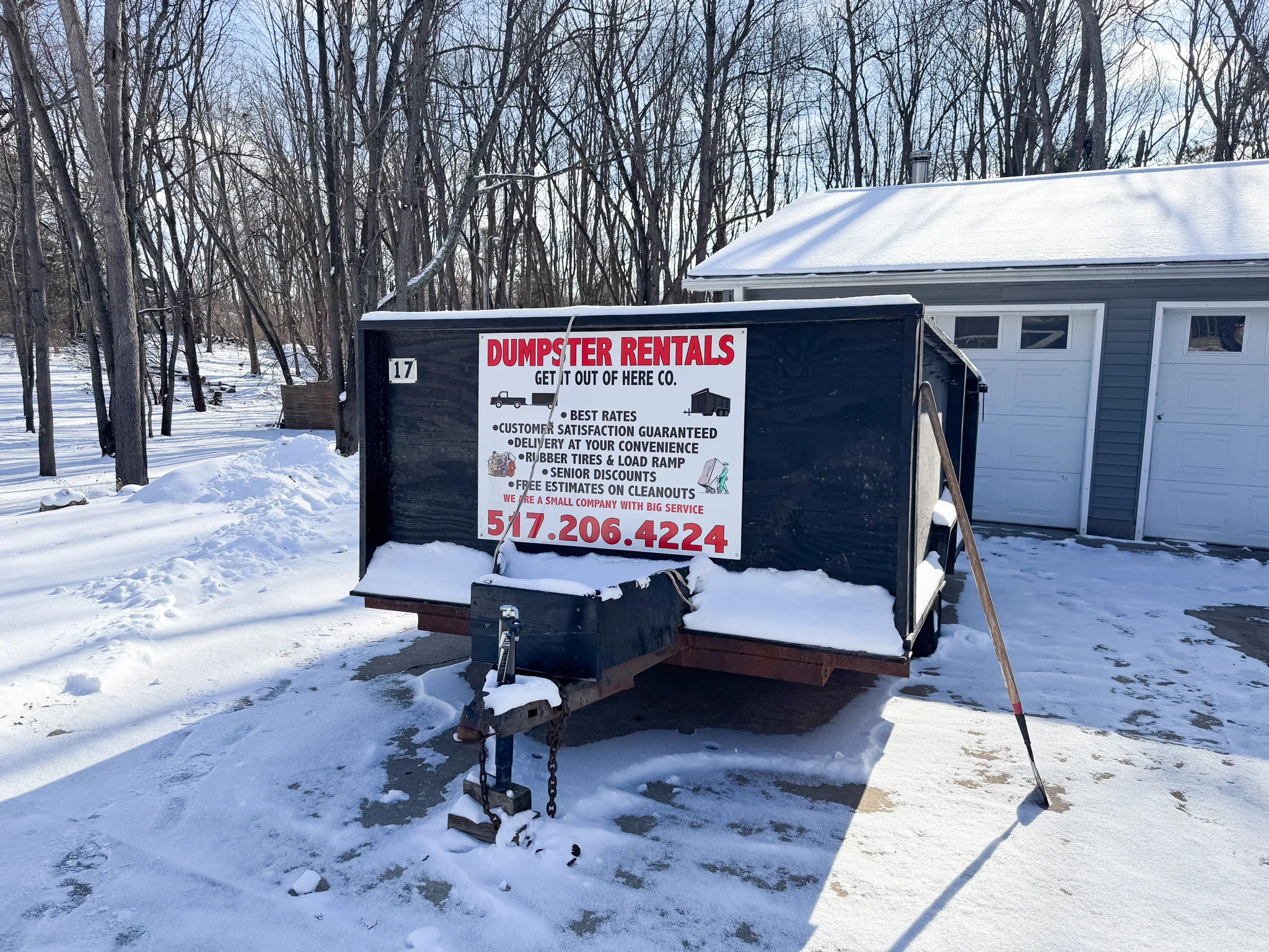 Dumpster Rentals and Clean Out Services in Jackson Michigan